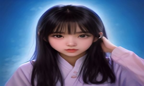 大学生在图书馆自习间隙用笔记本电脑浏览天堂漫画，书桌整洁，阳光从窗户斜射进来